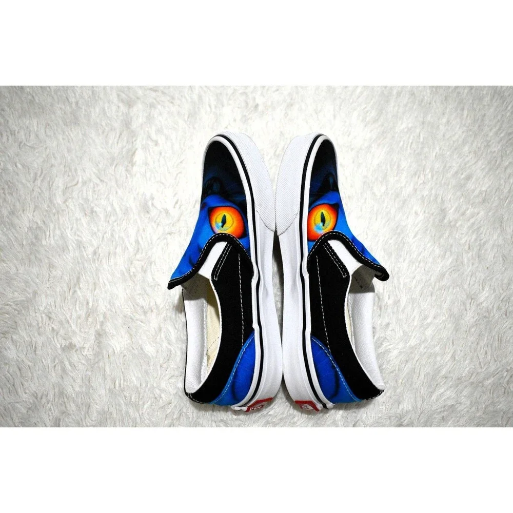Vans x KPop Demon Hunters Little Kids Classic Slip-On Shoe DERPY Tiger Size 1.5Y